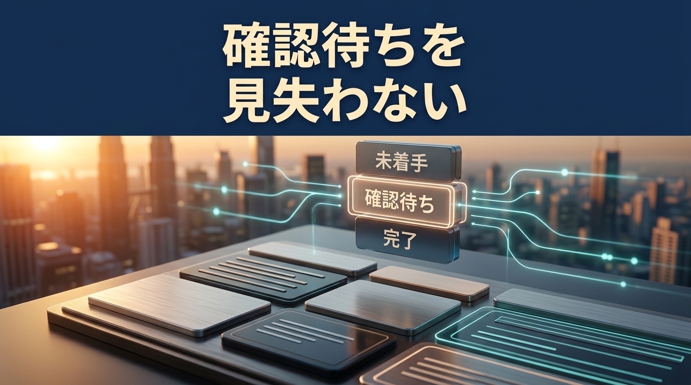 関連記事:Excelの確認状況をプルダウンでそろえる
